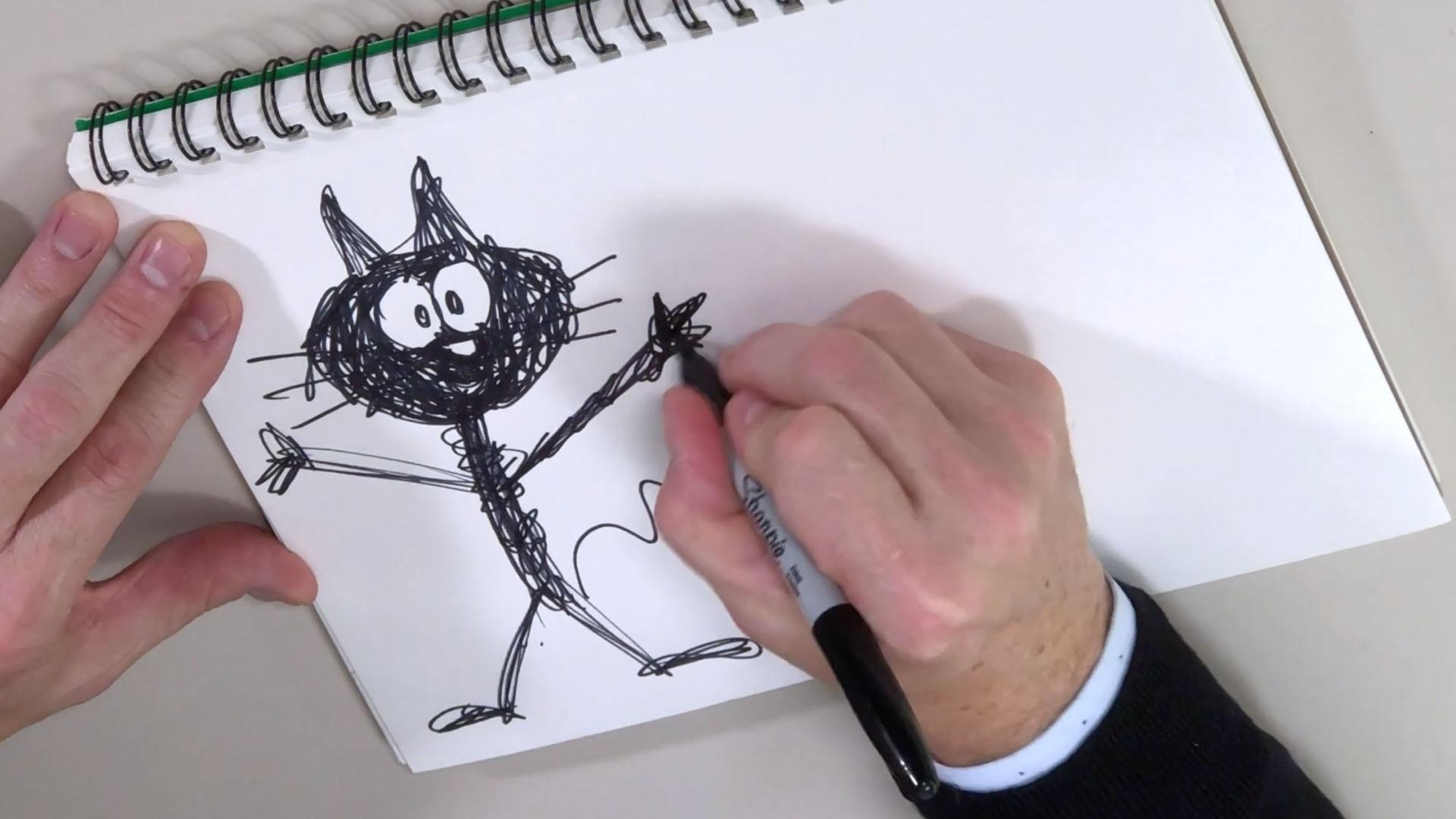Learn to draw Scribbles with artist Ethan Long.
