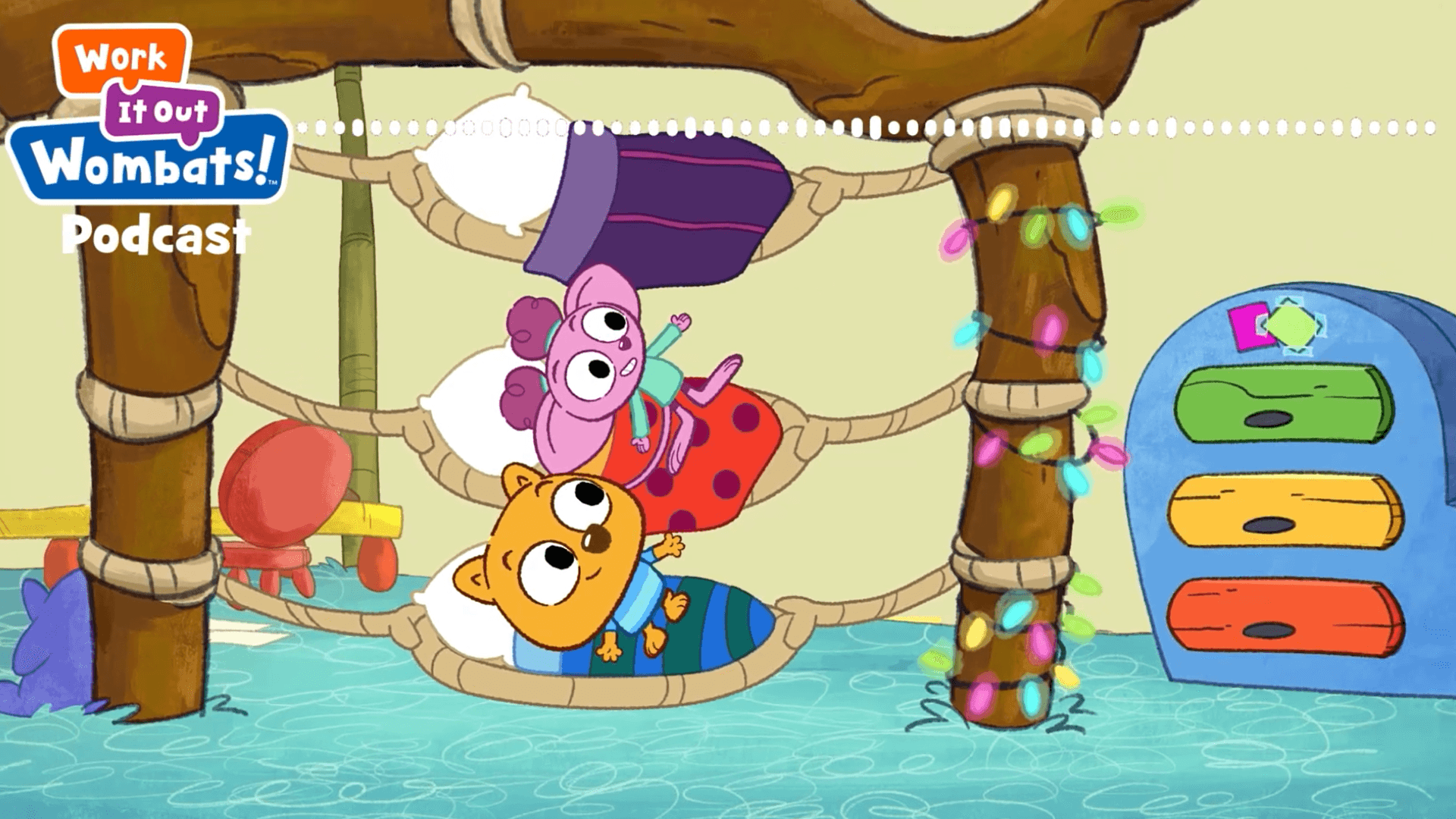 Zeke and Louisa step out a way to turn a sad goodbye into a fun goodbye.