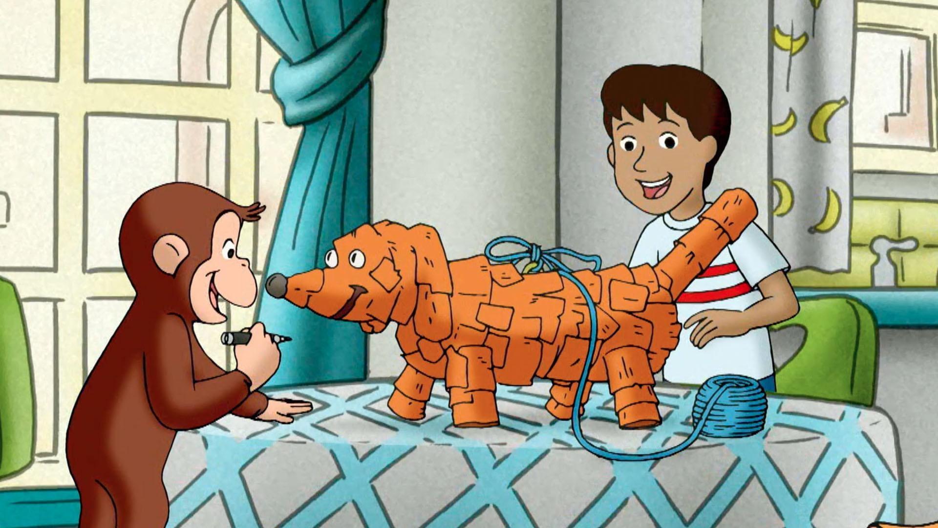 Marco wants to surprise his mami with a party. / George takes up gymnastics.