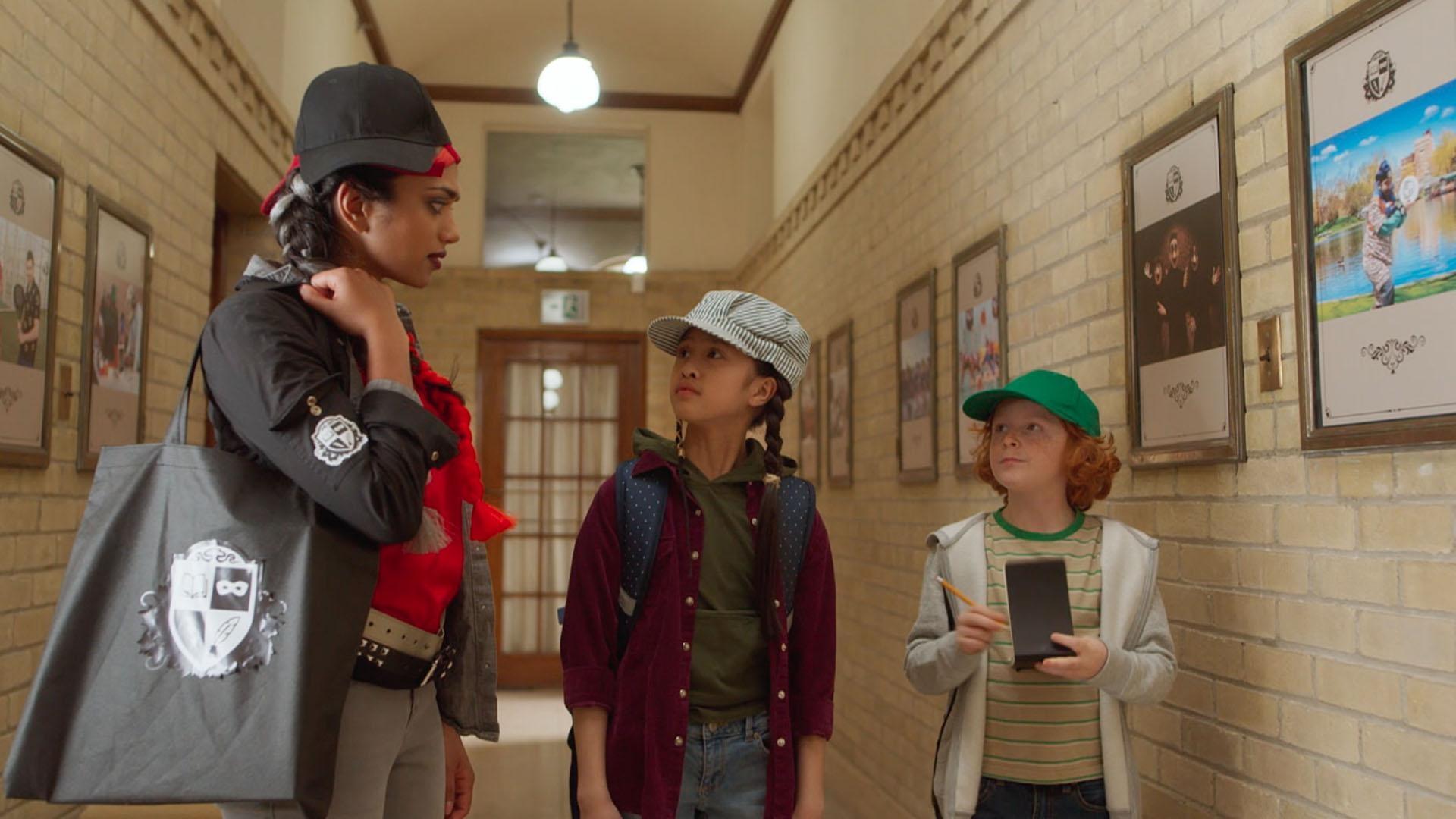 A new villain emerges! / The tube system is shut down by a villain.