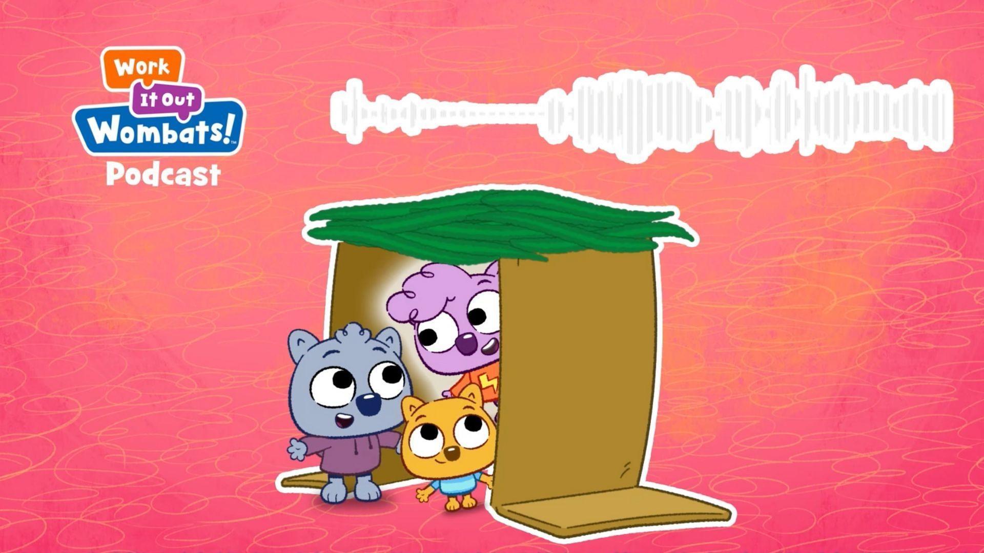 Help the Wombats build a SUPER-strong fort, so when the wind blows, it won’t fall down.