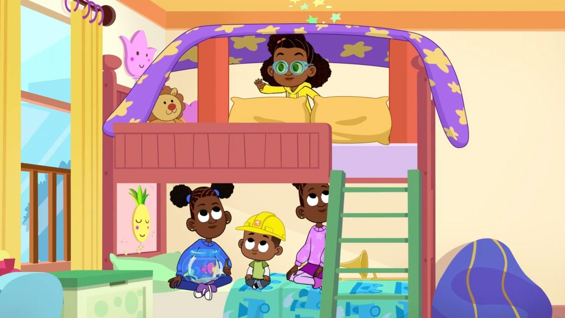 Lyla and Luke reinterpret a fairy tale. / Lyla, Louis, and Stu track down a lost package.