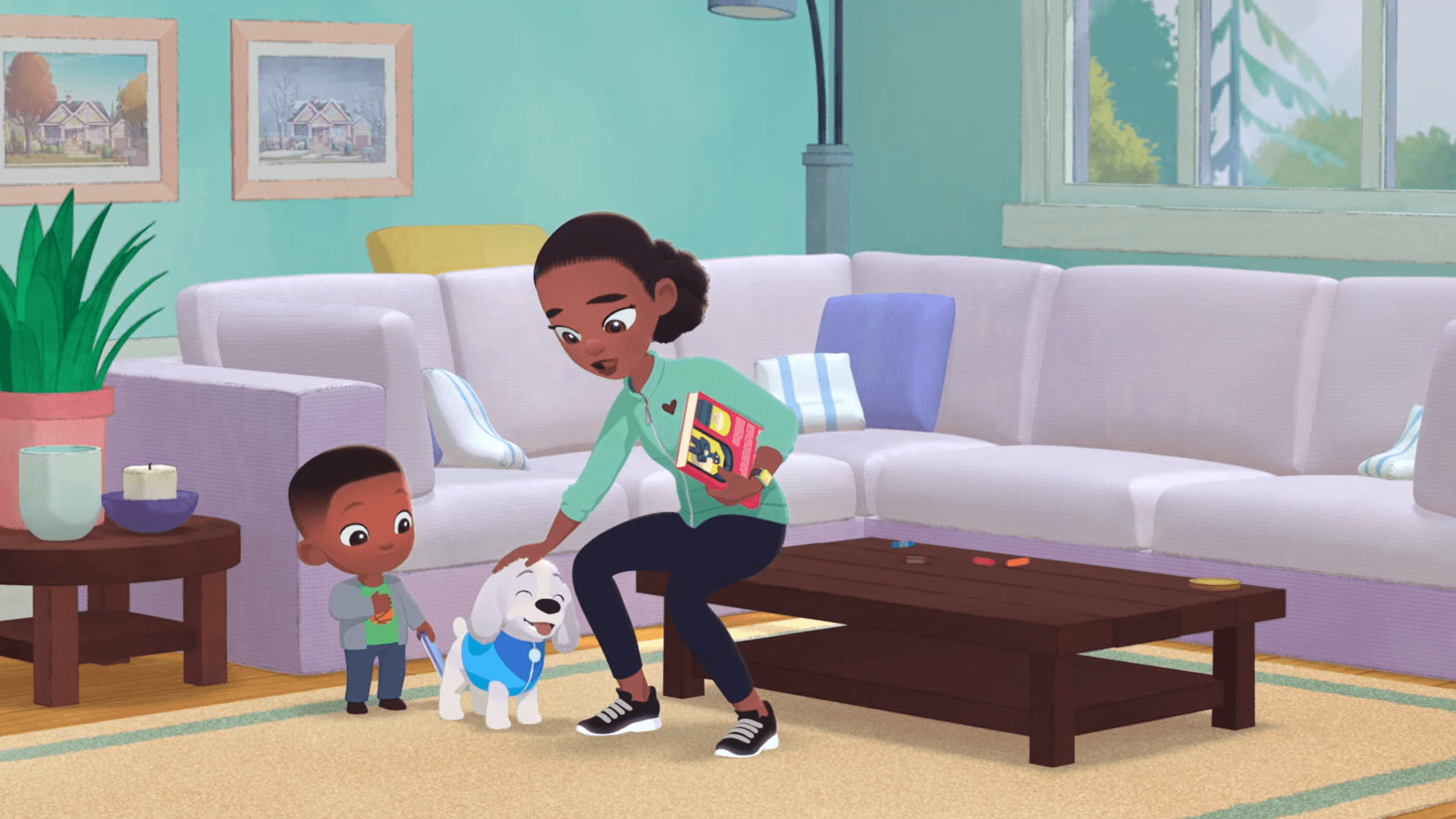 The Hunters greet their mail carrier, Al's old friend and Benny and Cumulus's new hero.