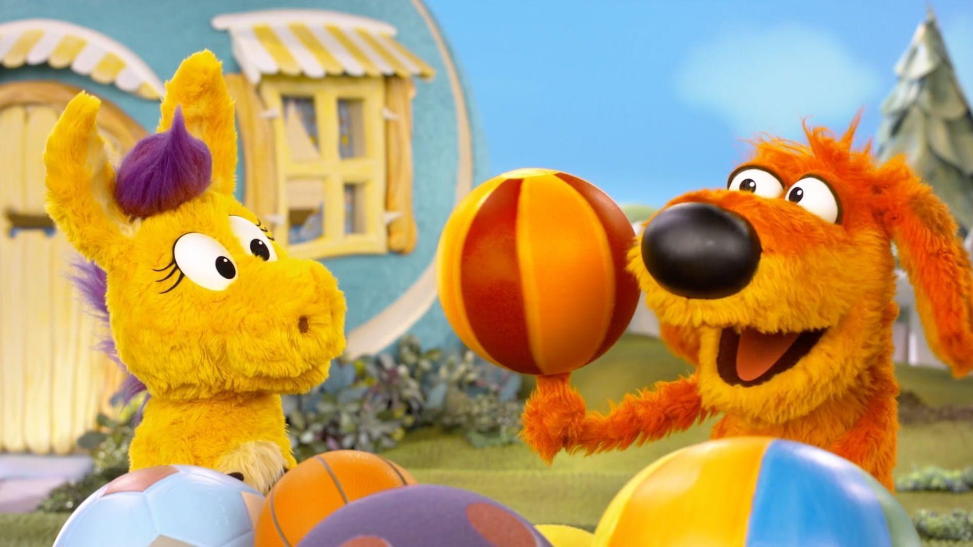 Bob Dog imagines how others feel./Bob Dog makes a difficult choice for the Best Ball Fest.