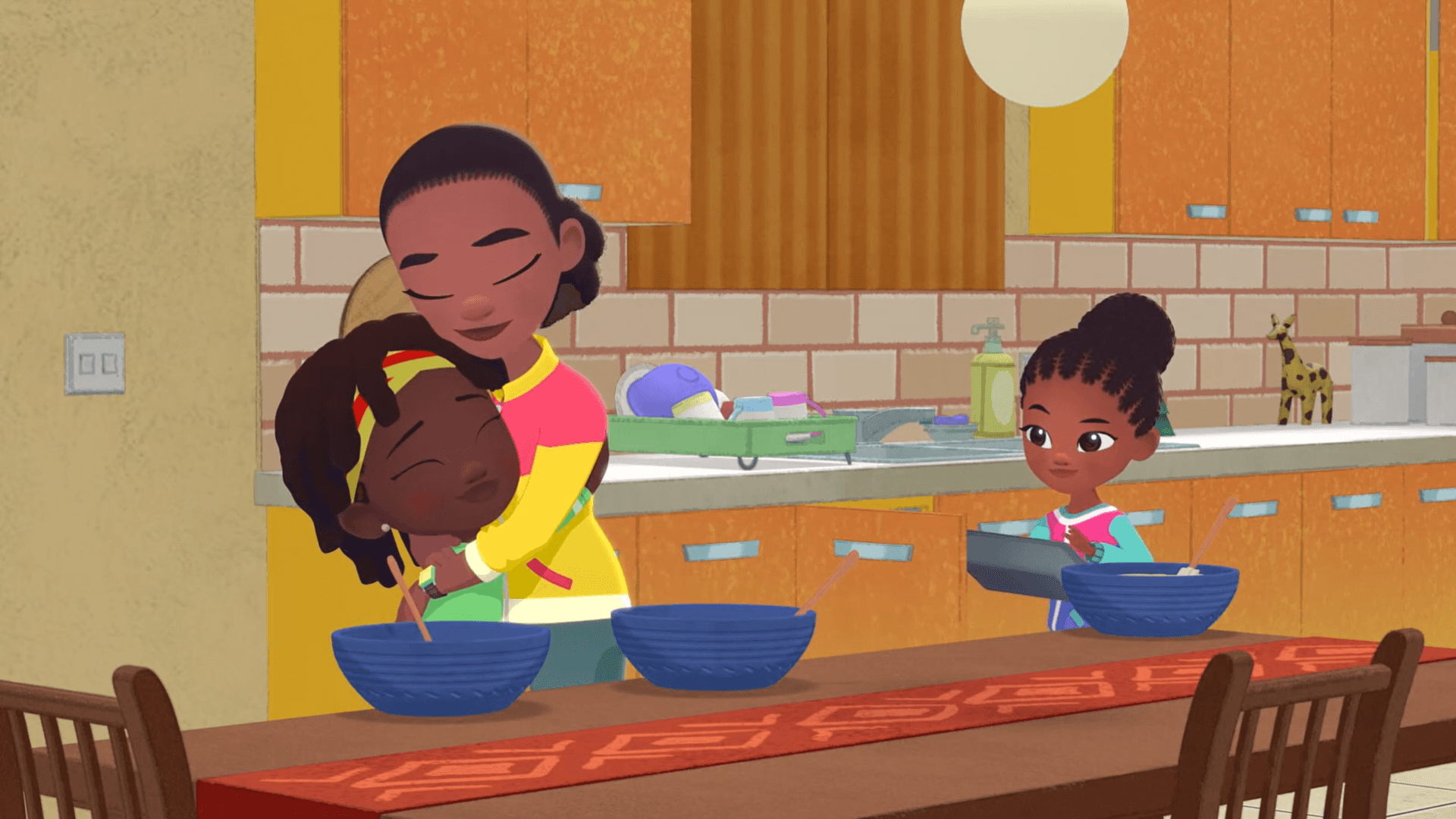 Binta is missing her mom this Christmas, so Corky and Dot help keep her traditions alive.