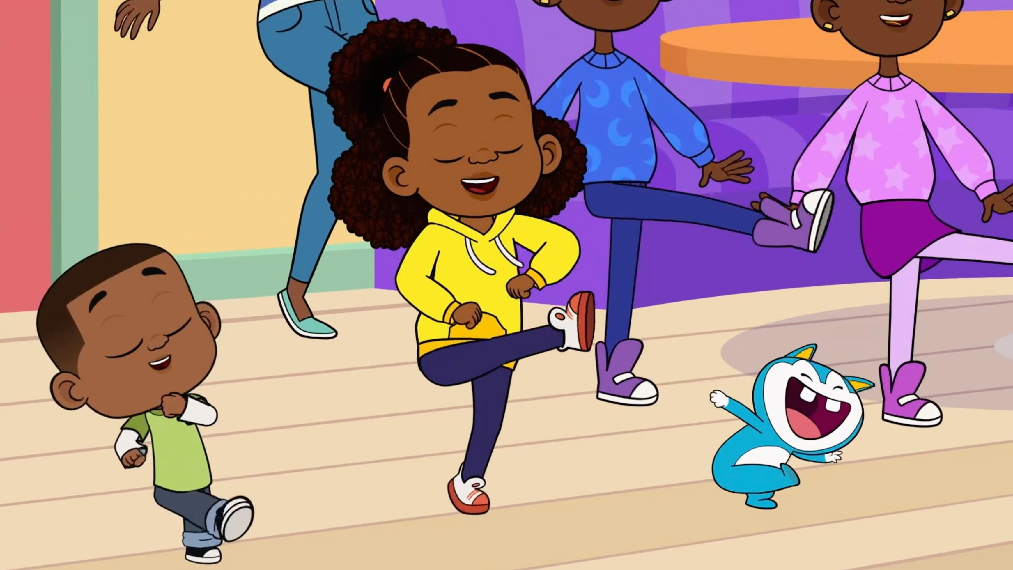 The Loops kids figure out a new morning routine. / Lyla learns the Carrot Cake dance.