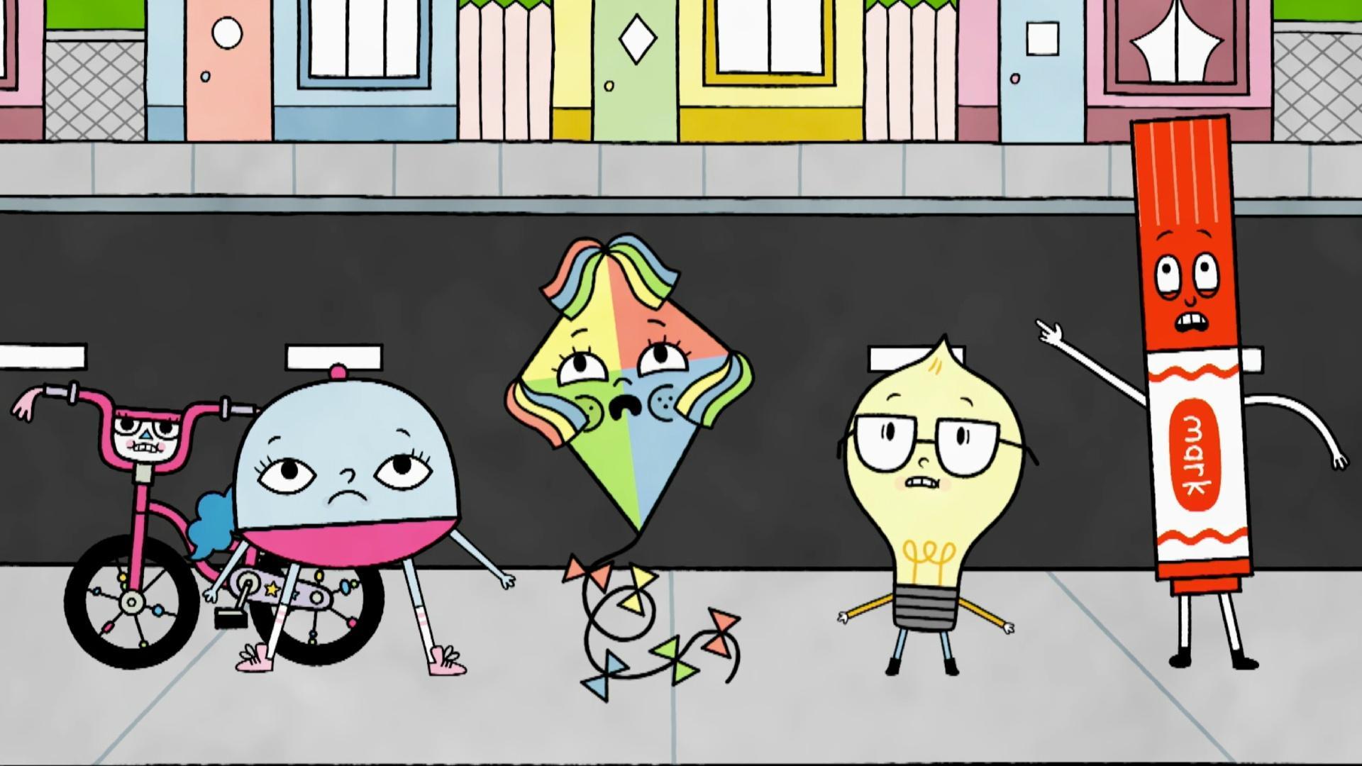 The kids disagree about a strange event, and learn they just have different perspectives.