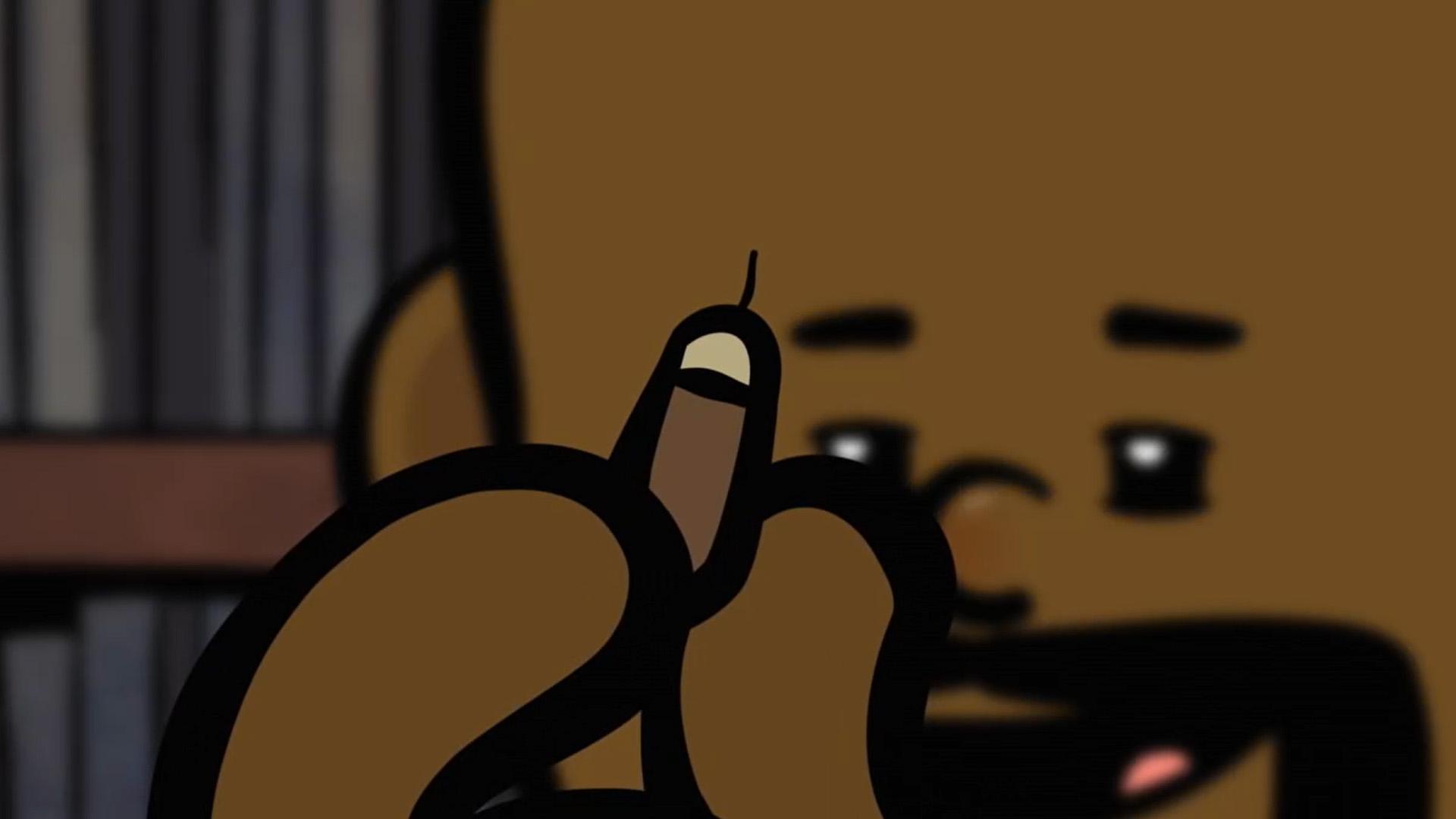 Willard Wigan shows how to be slow and careful./Maria shows how to have fun while you wait.