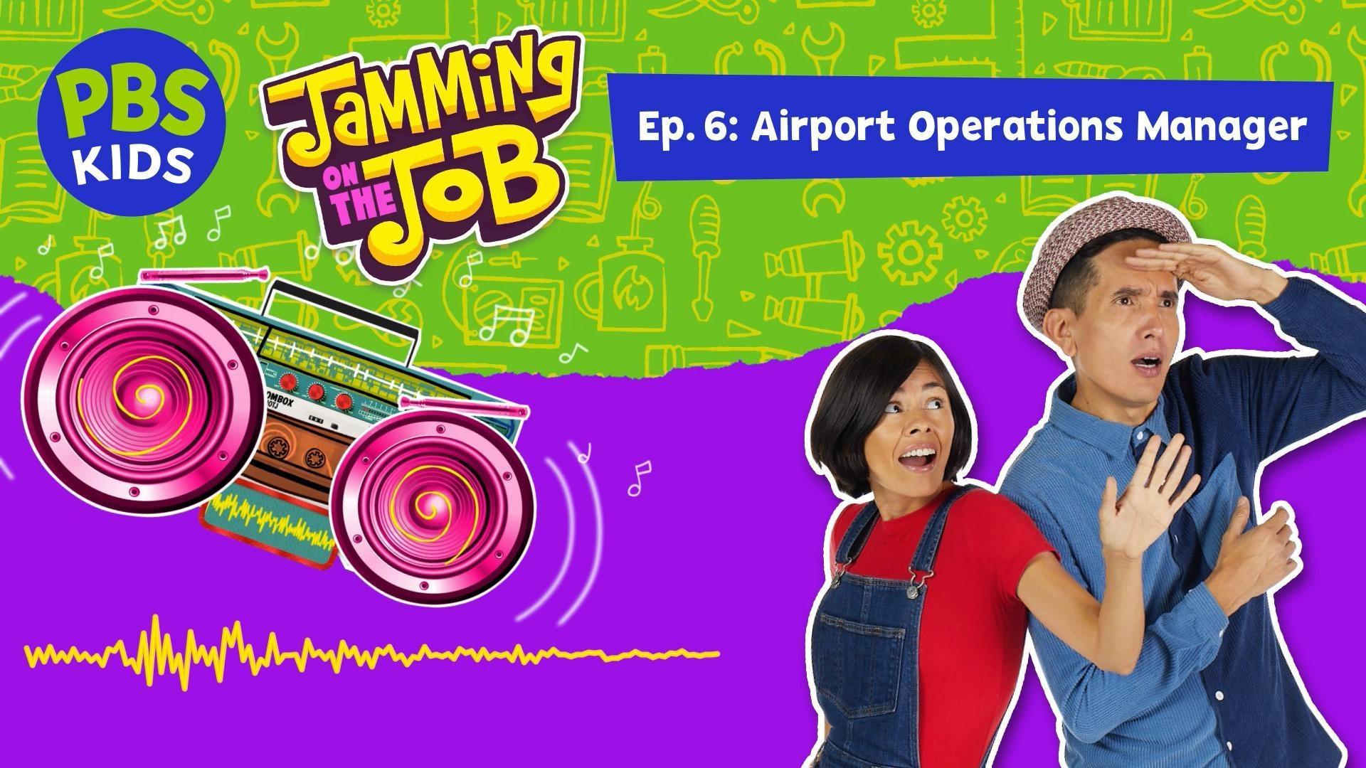 An Airport Operations Manager gives Christina and Andrés a behind-the-scenes tour.