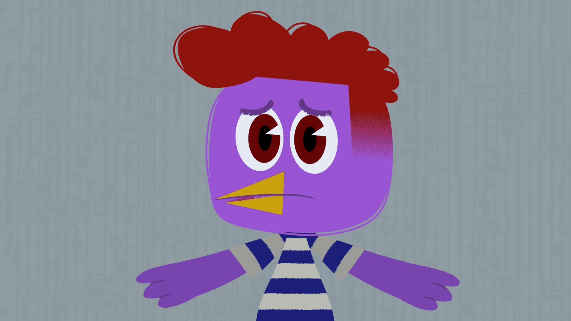 Rooster realizes he might not be able to play with the Greats in the band.