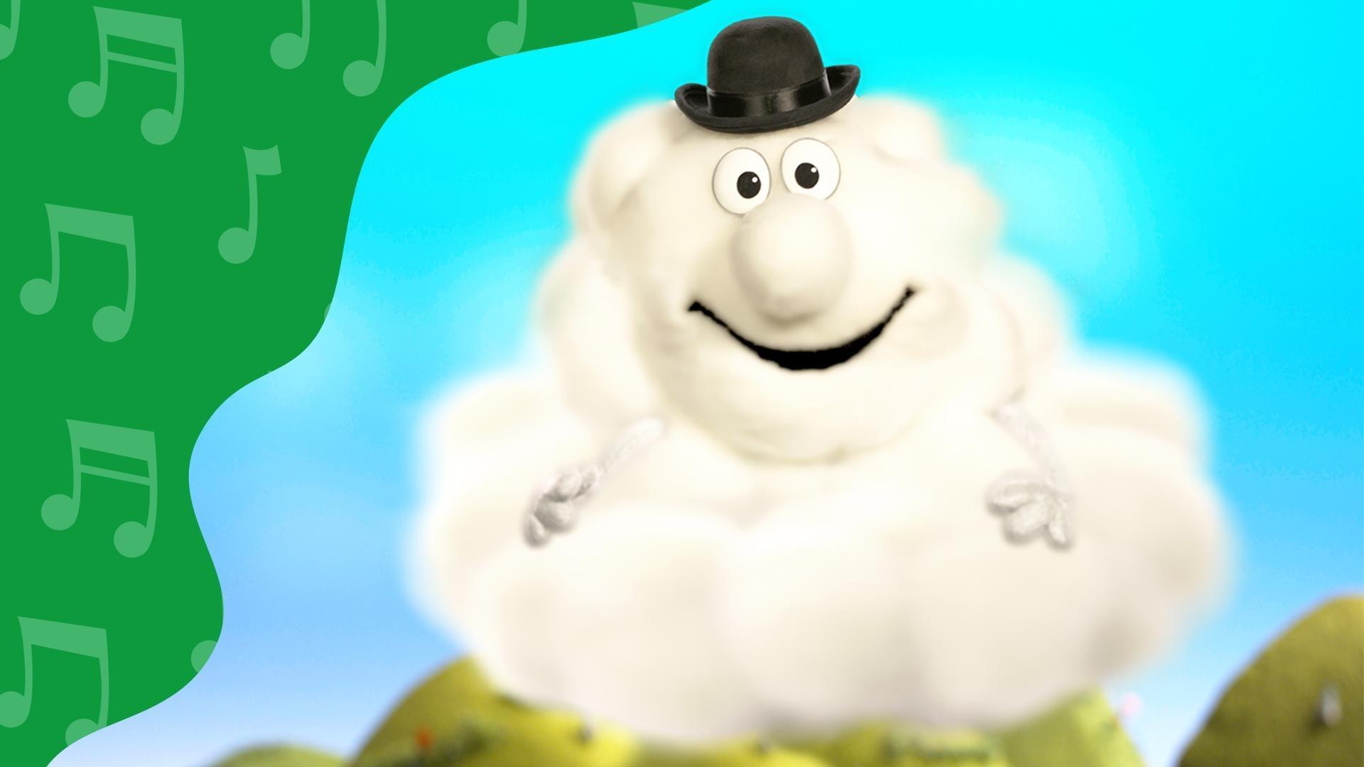 Need a wiggle break? Clyde the Cloud helps you calm down in this Donkey Hodie music video.