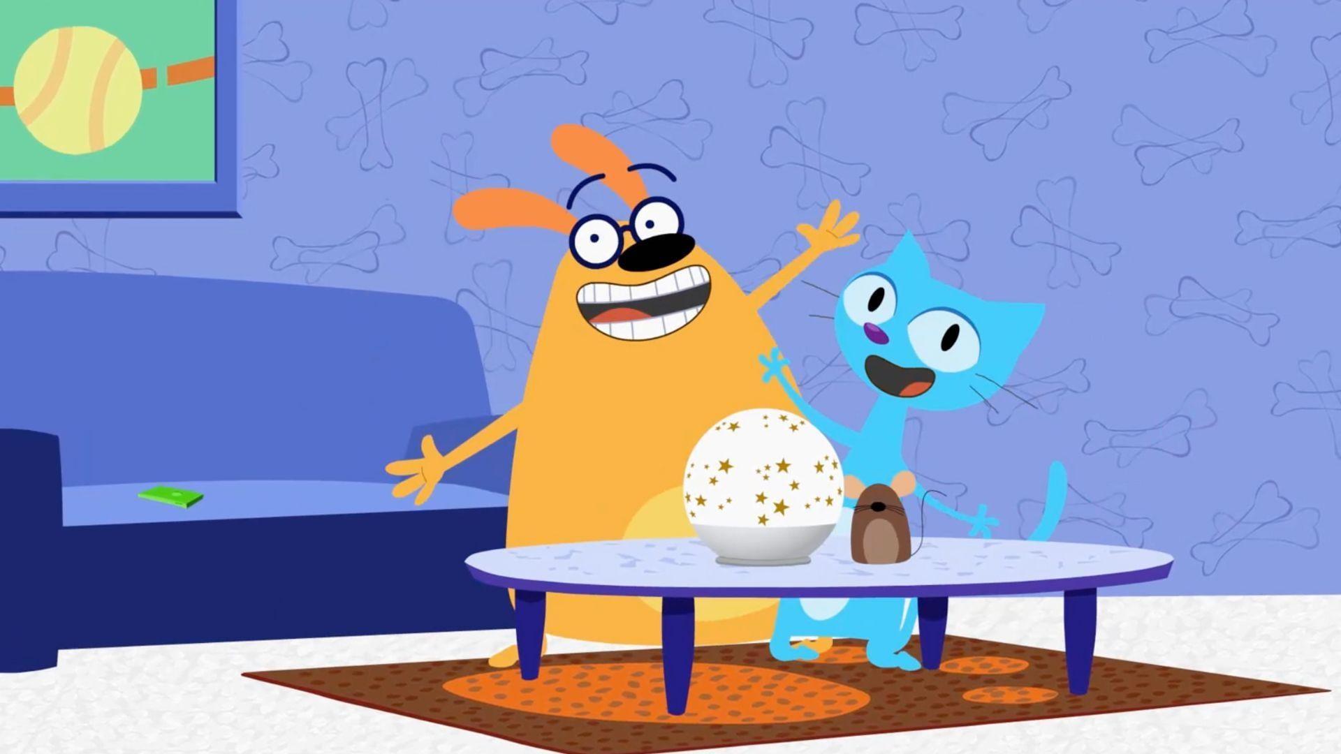 Ruff and Lupine use a voice assistant and artificial intelligence to plan a trip.