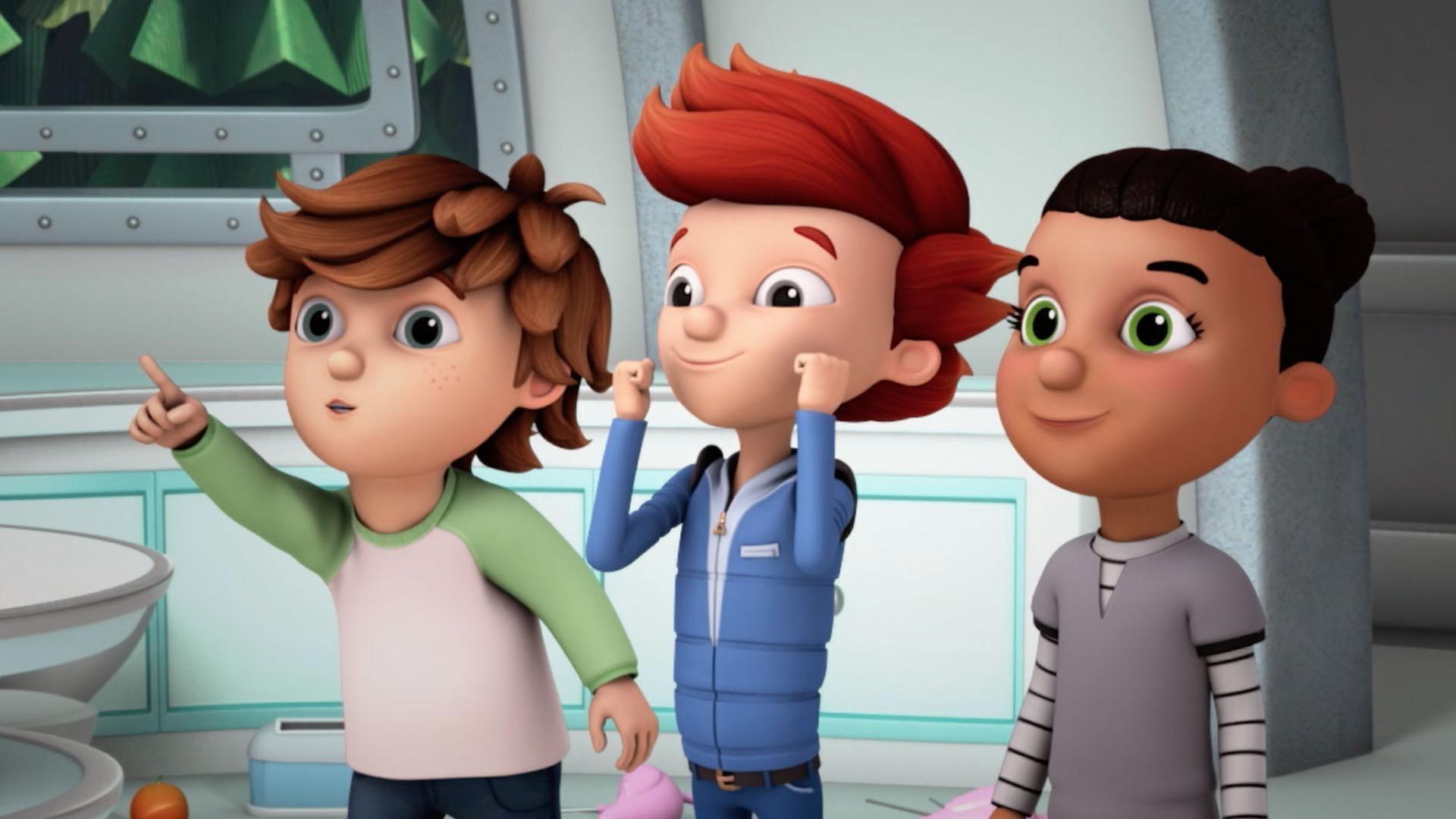 Sean and Jet come up with an invention to get snacks more conveniently.