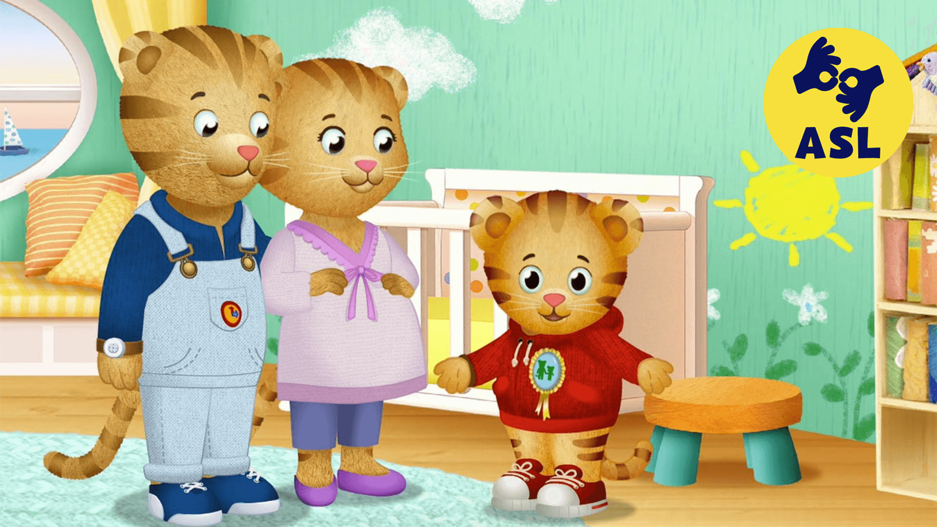 Daniel learns about being a big helper. / Daniel struggles with giving up his old toys.