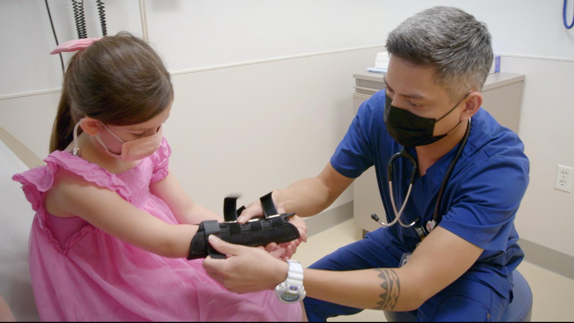 Kevin, a nurse, helps Viran fix his dragon. Viran learns about Kevin’s job and others.