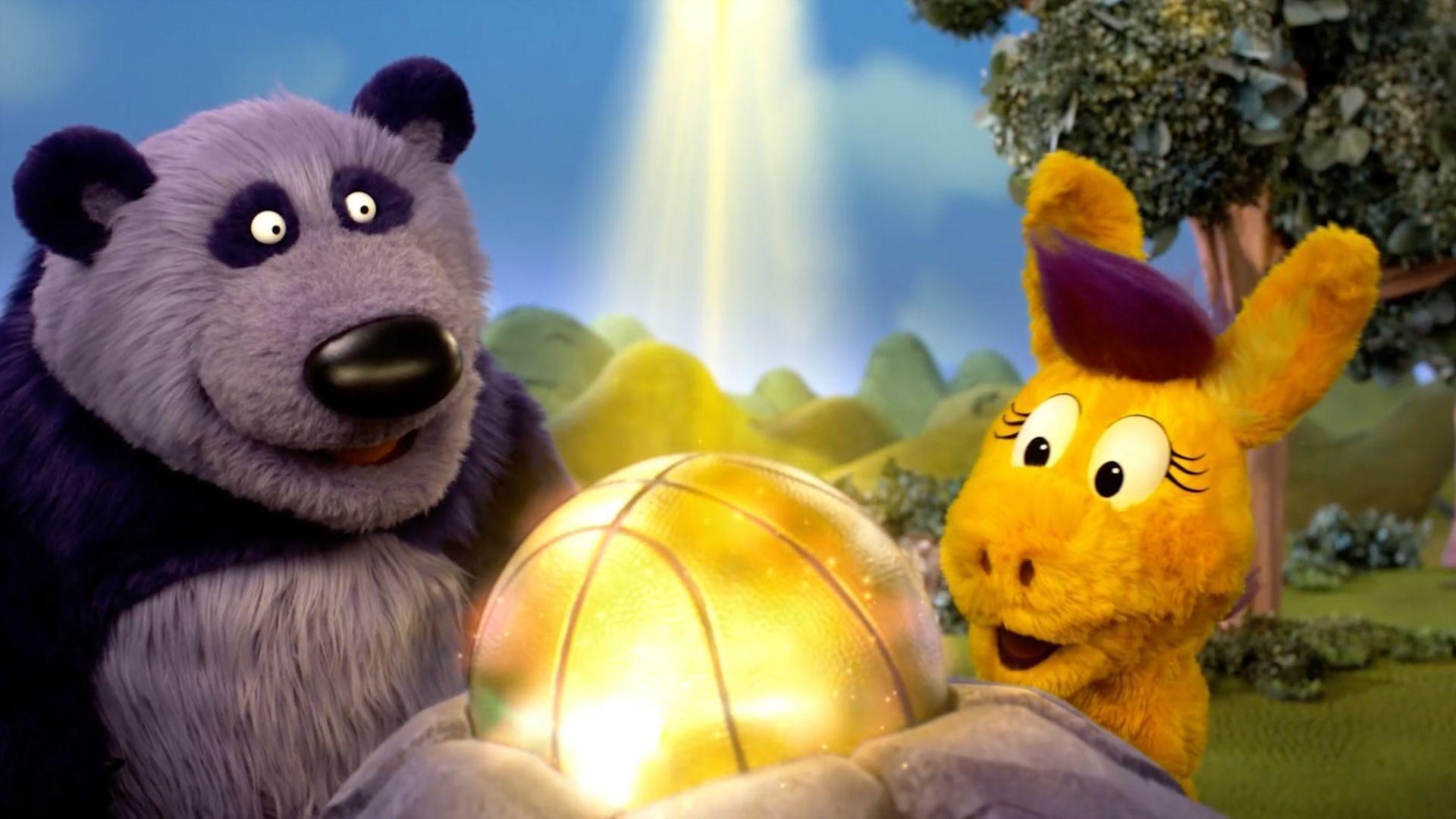 Donkey and Panda set big goals to achieve./Mousy wants to be just like Donkey Hodie.