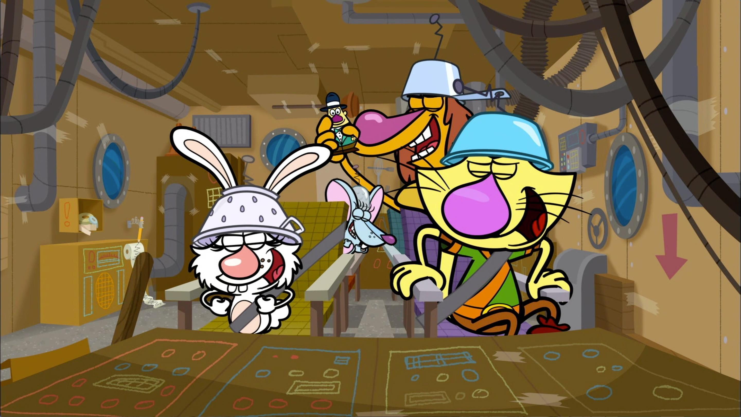 Nature Cat, Squeeks, Daisy and Hal are on a mission to the moon!
