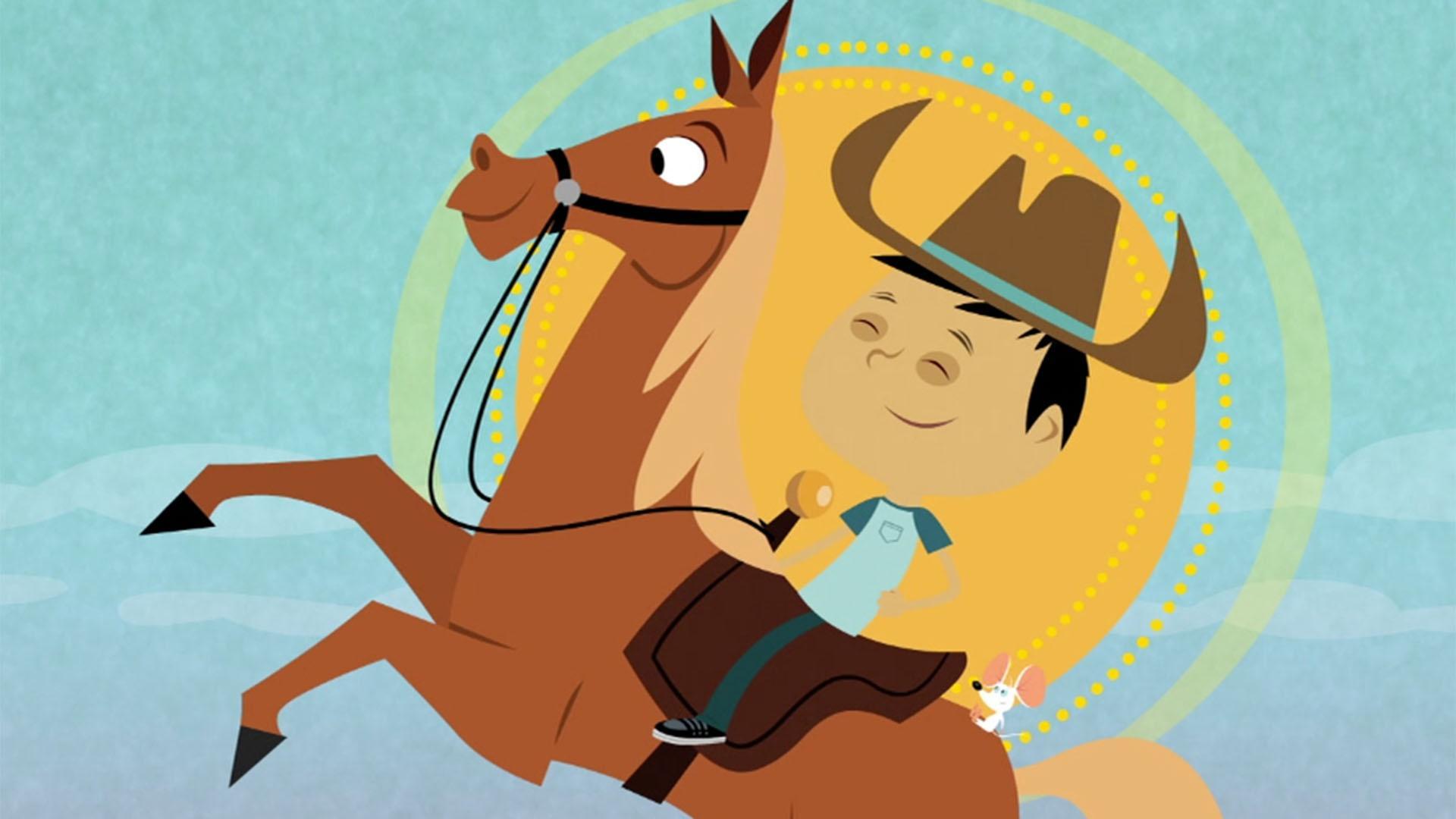 Noah wants to return a library book, but the taxi driver takes him to a ranch.