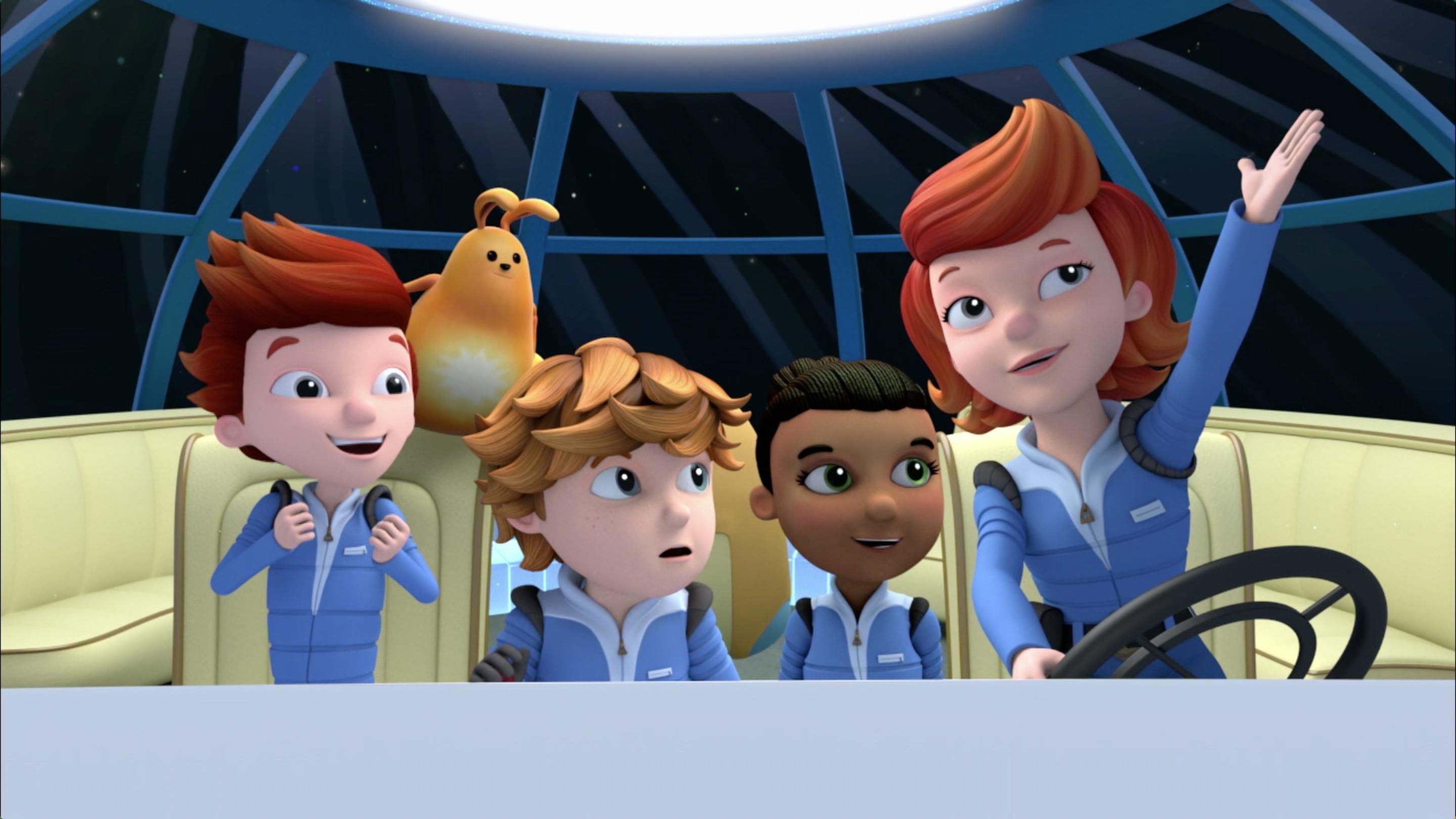 Celery takes Jet and his friends into space. /The gang cooks a meal for Celery and Carrot.