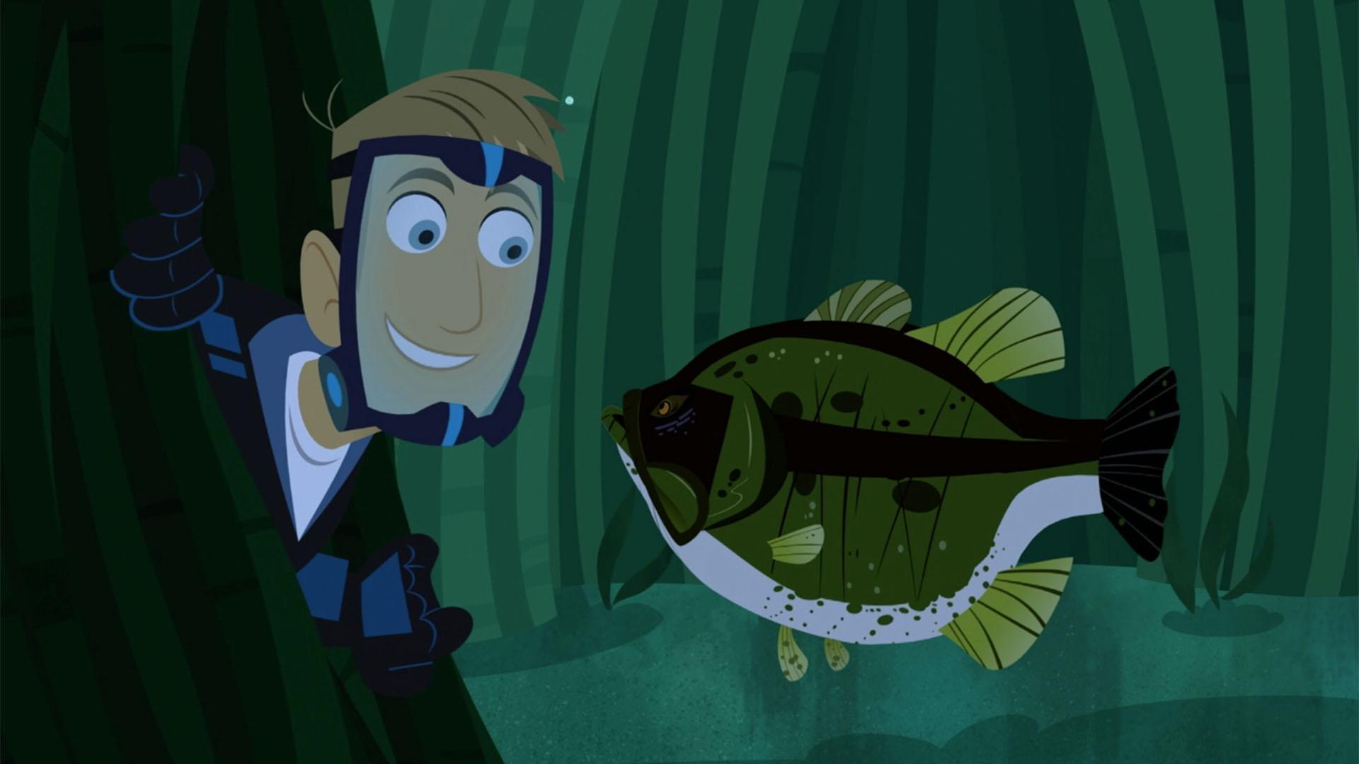 Martin and Chris have a contest to see who can find smallmouth and largemouth bass.