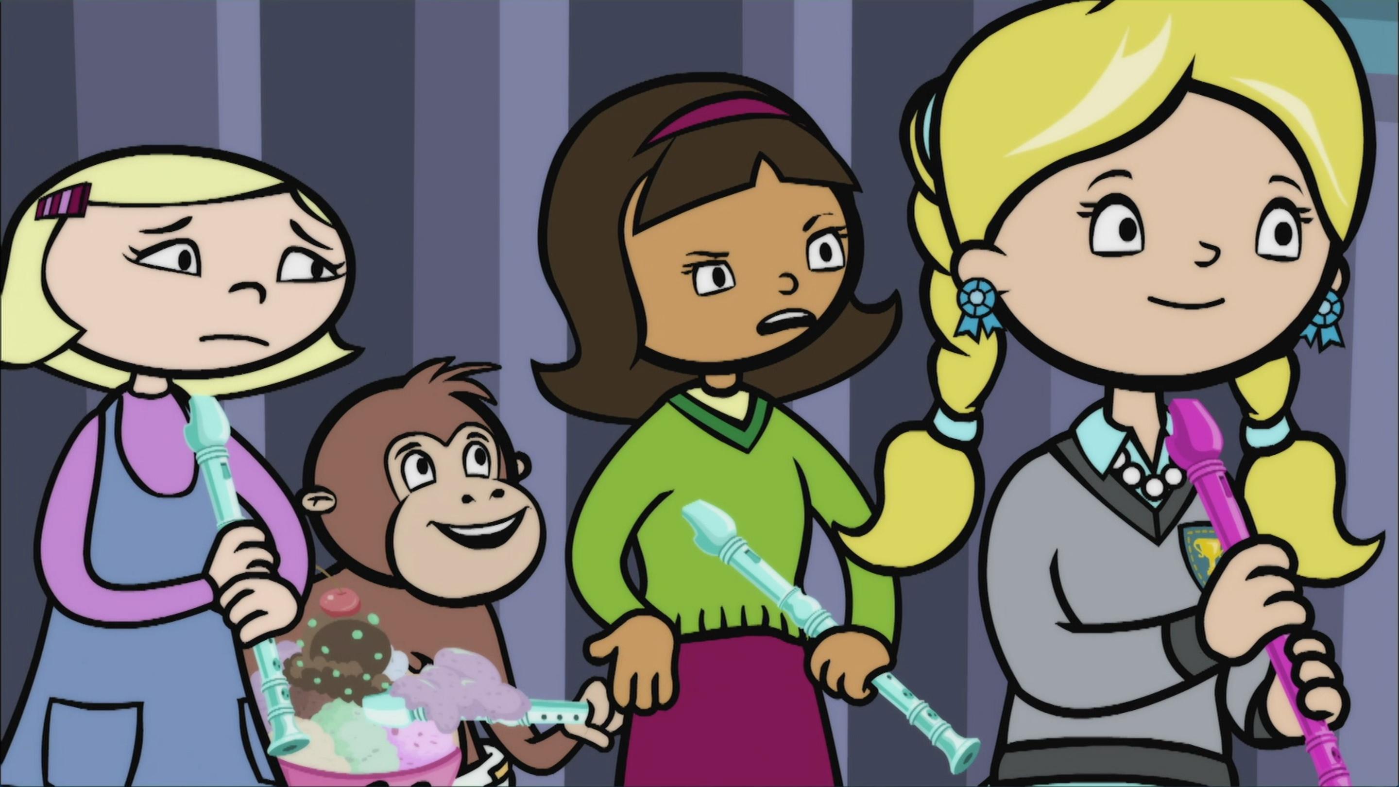 WordGirl thwarts Victoria's evil plans. / Dr. Two-Brains ends up in WordGirl's hideout.