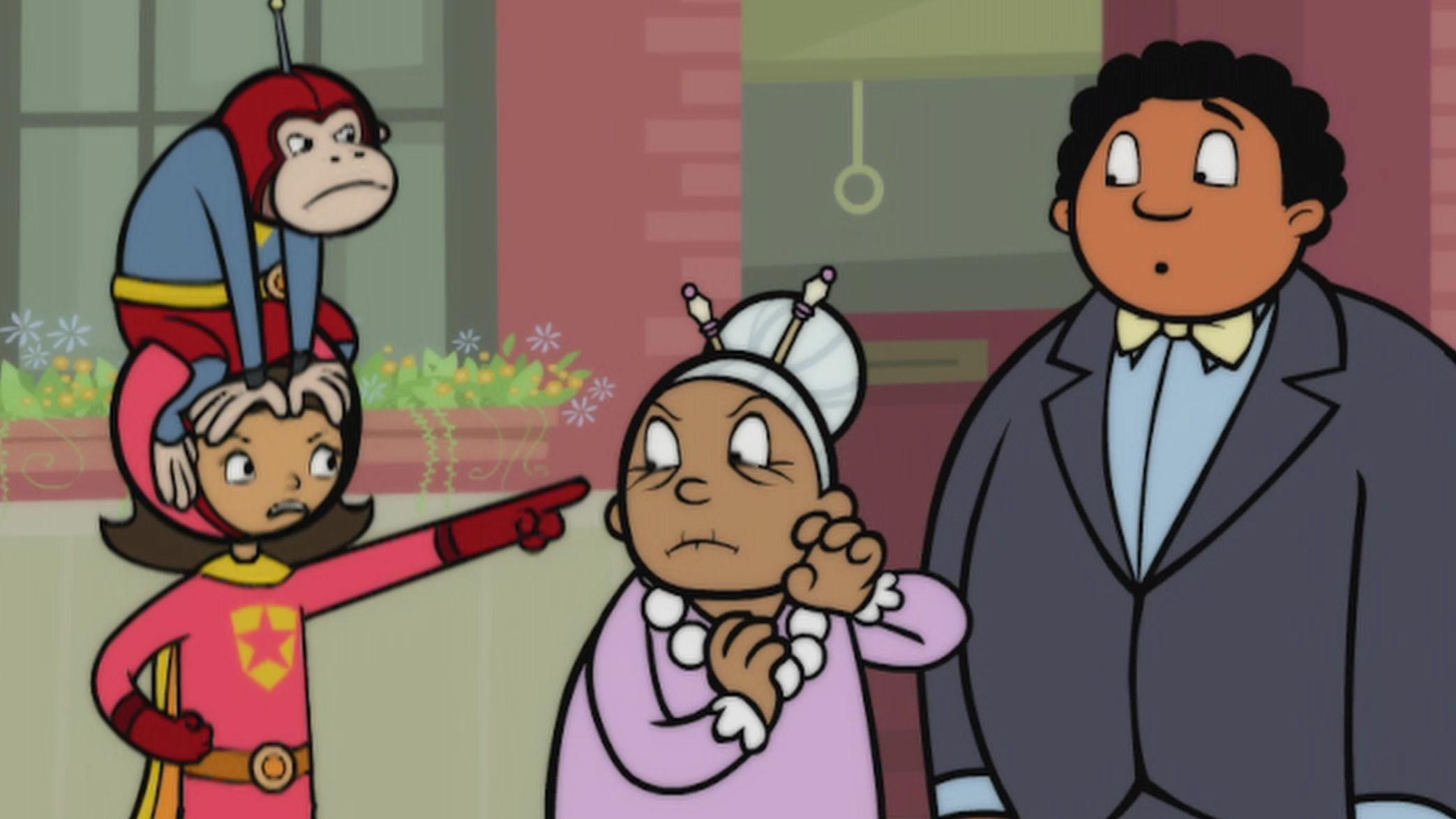 Granny May becomes the Mayor's Senior Aide. / Tobey enters a contest to win over WordGirl.