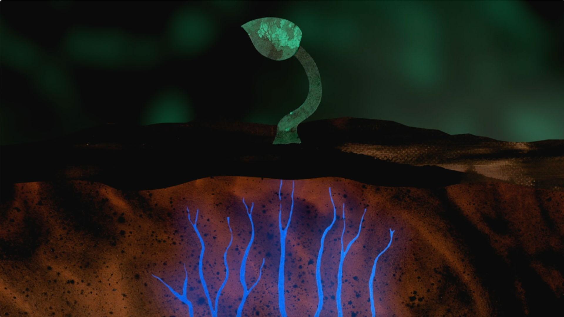 Fox, Badger, and their friends work together to rebuild their community after the fire.