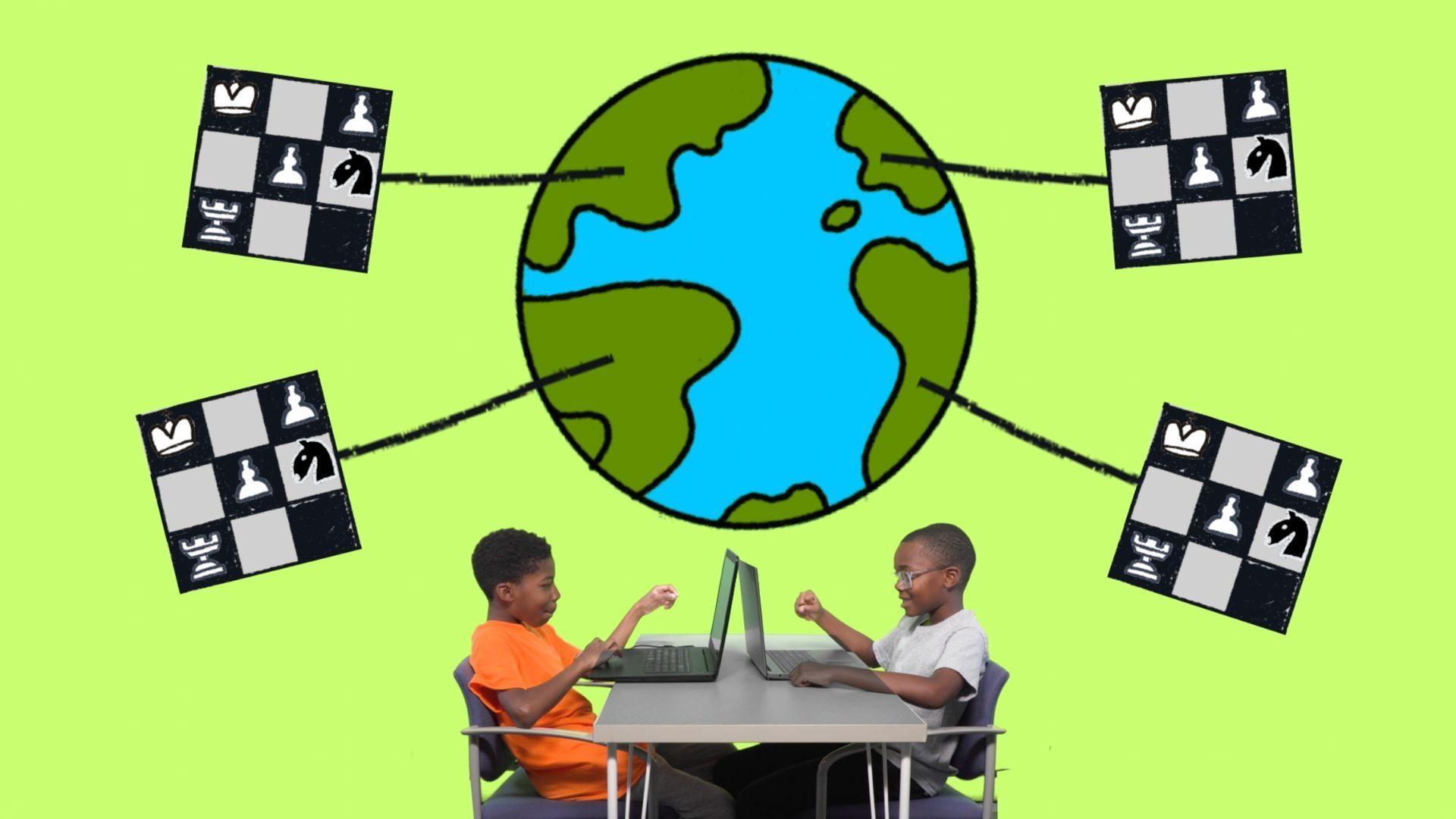 Real kids talk about using technology to play computer games.