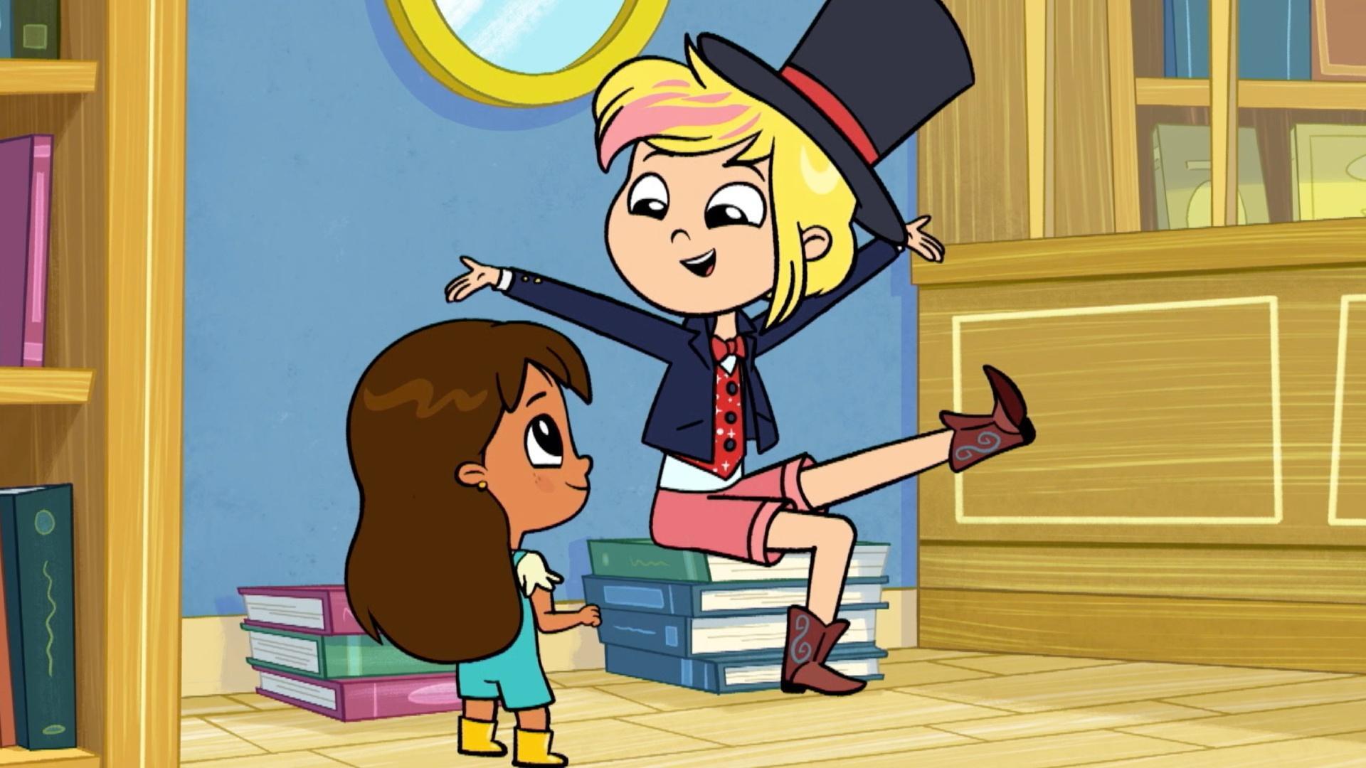 Maybe Abuela can help remember the steps to Crystal's magic trick...